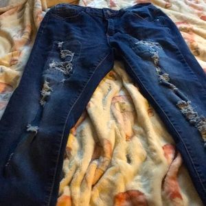 Bamboo jeans  size 9 worn a couple times